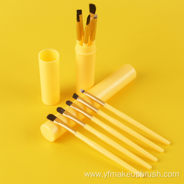 5 pcs in barrels makeup brush set wholesale